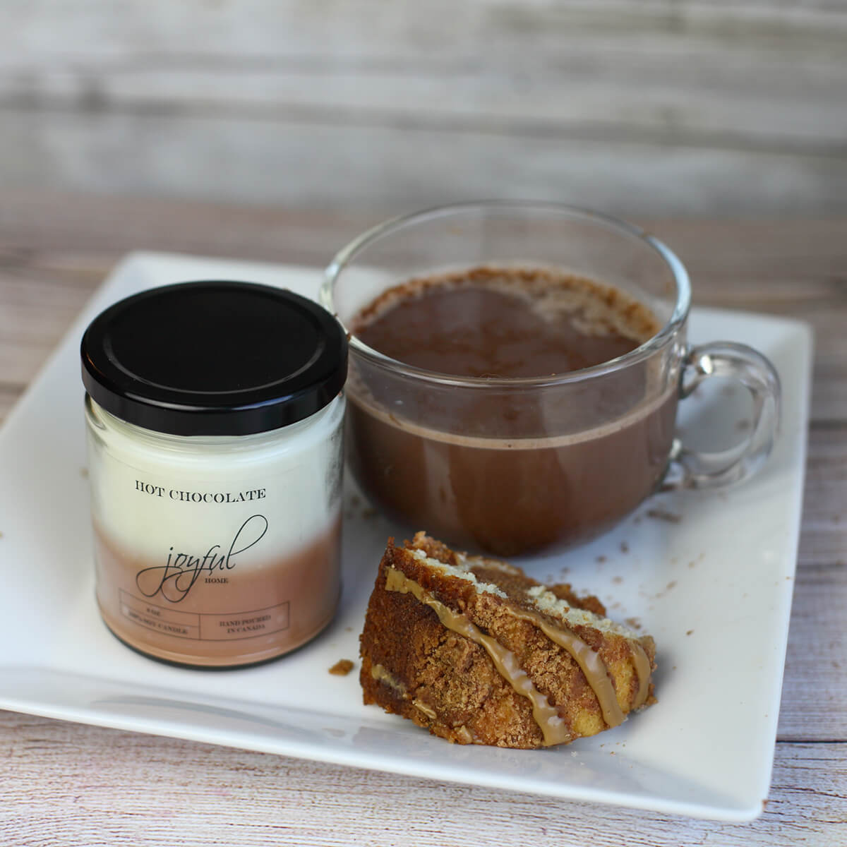 Hot Chocolate 8oz Soy Wax Candle