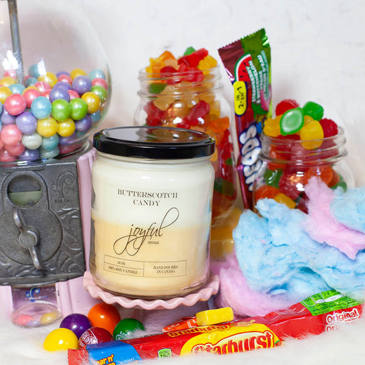 Butterscotch Candy 16oz Soy Wax Candle